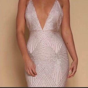 Meshki embellished dress and FREE belt